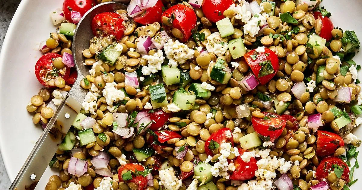 Mediterranean Lentil Salad