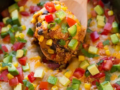 Slow Cooker Enchilada Quinoa