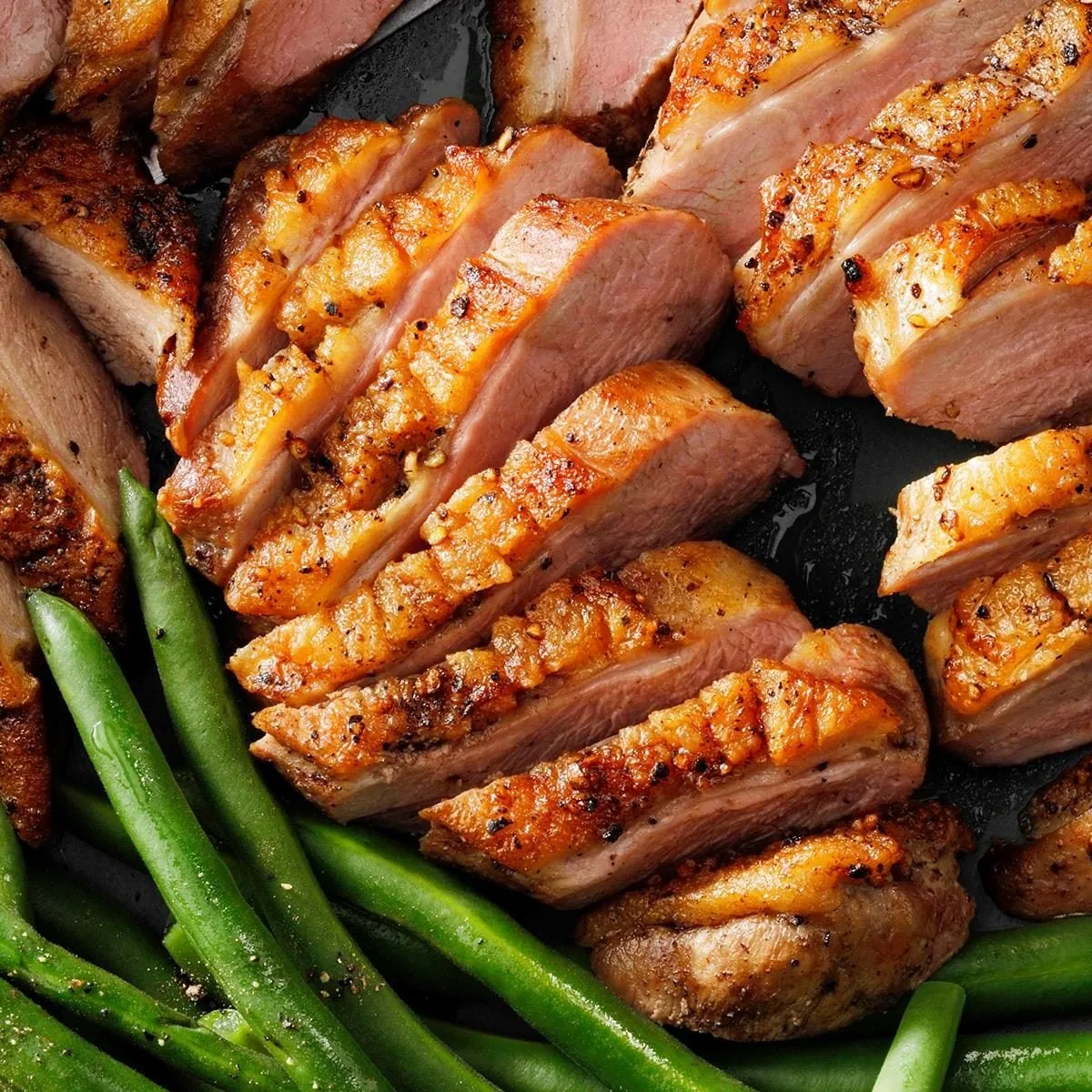 Duck with Cherry Brandy Sauce
