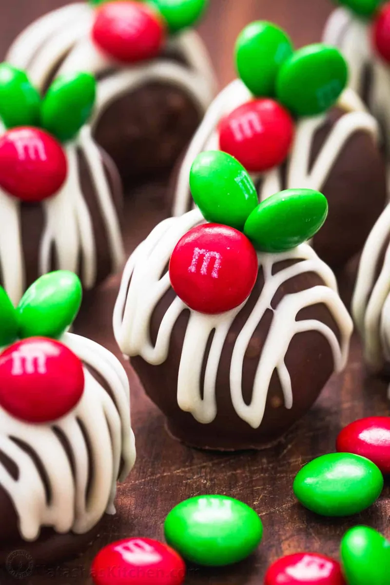 Christmas Coconut Balls