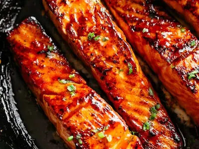 Spicy Glazed Salmon