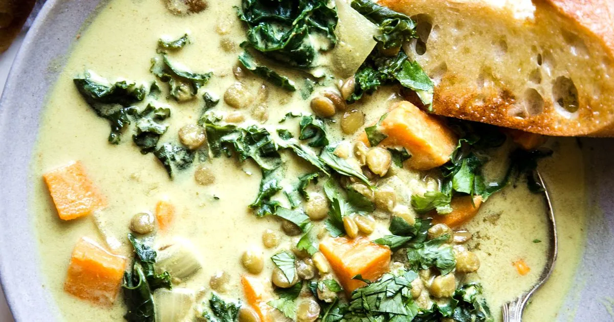 Coconut Curry Lentil Soup