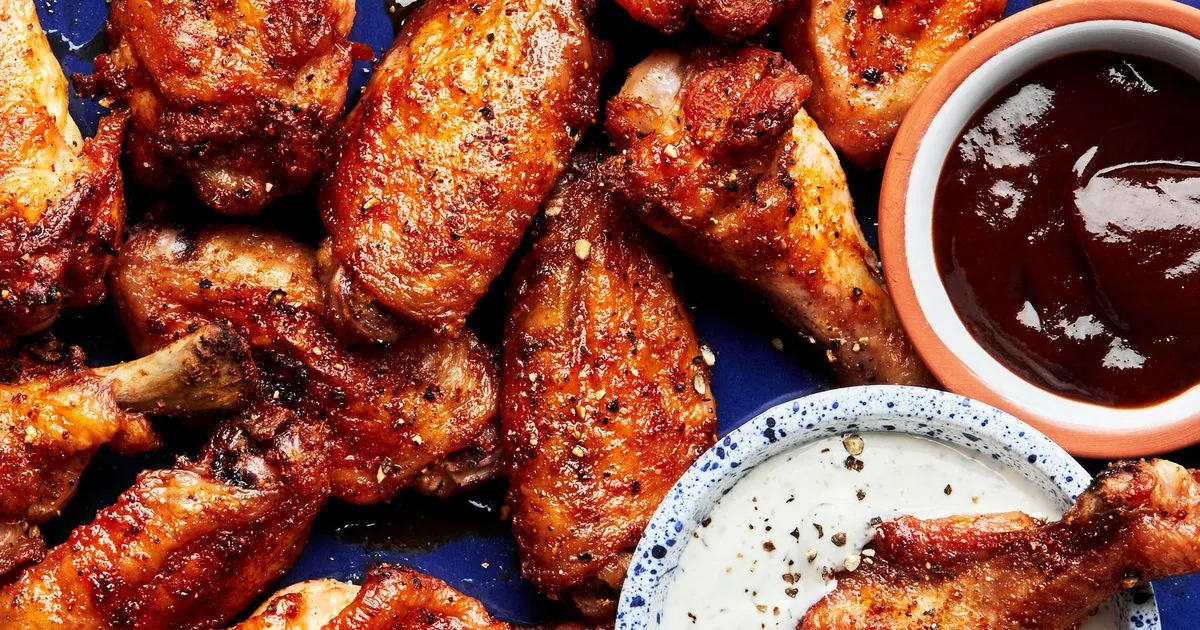 Baked Chicken Wings with butter