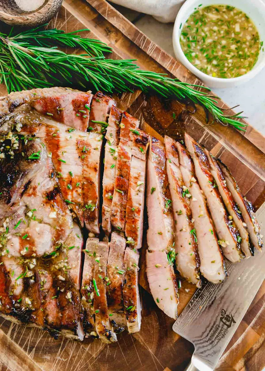 Grilled Ham Steak