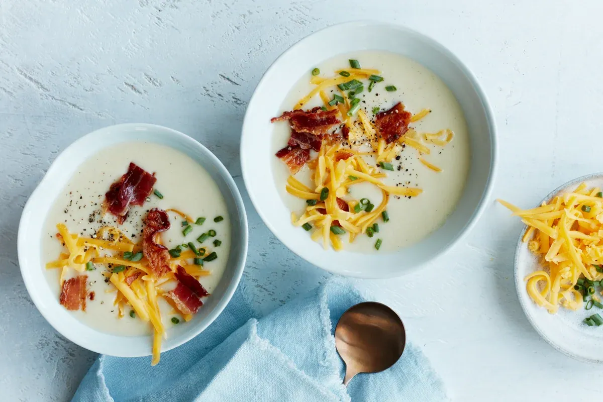Creamy Potato Soup (8 servings)
