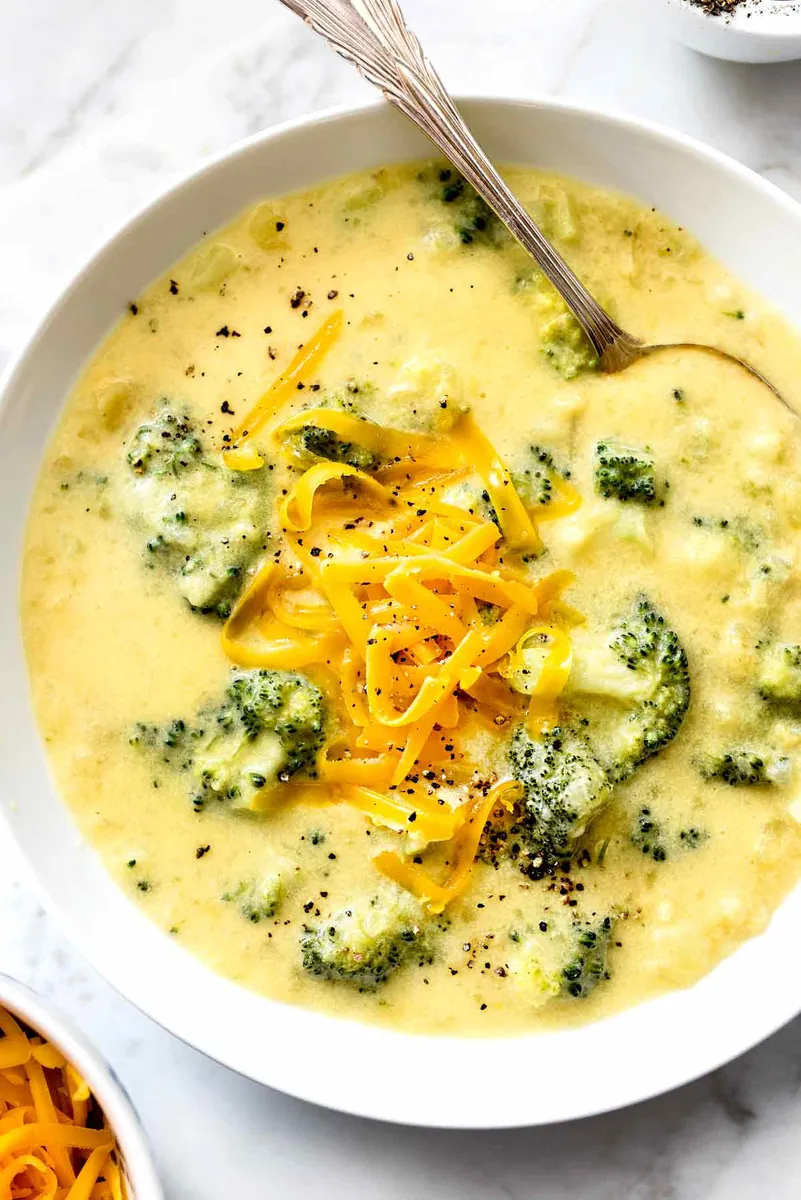 Broccoli Cheddar Potato Soup