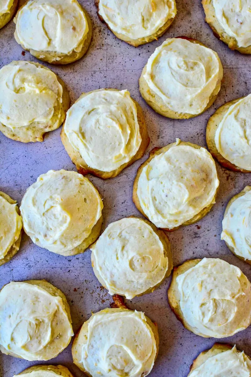 Orange Sour Cream Cookies