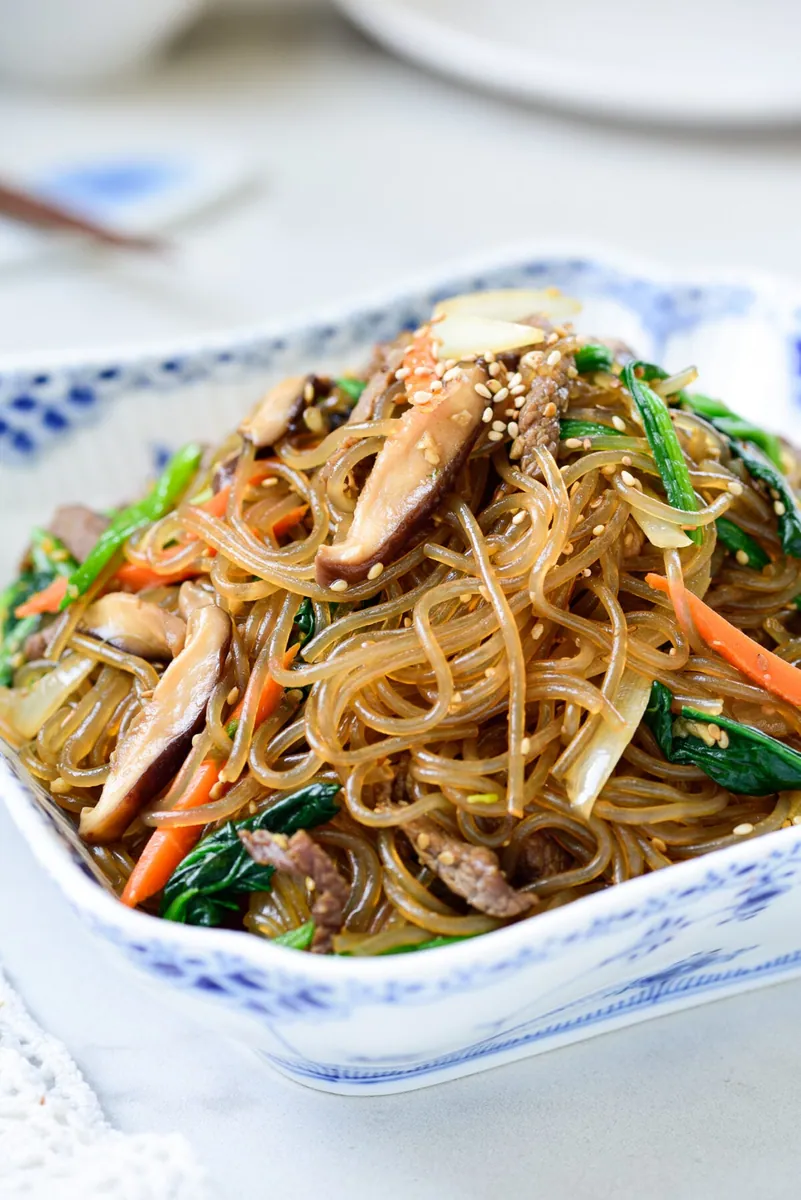 Korean Glass Noodle Stir-Fry