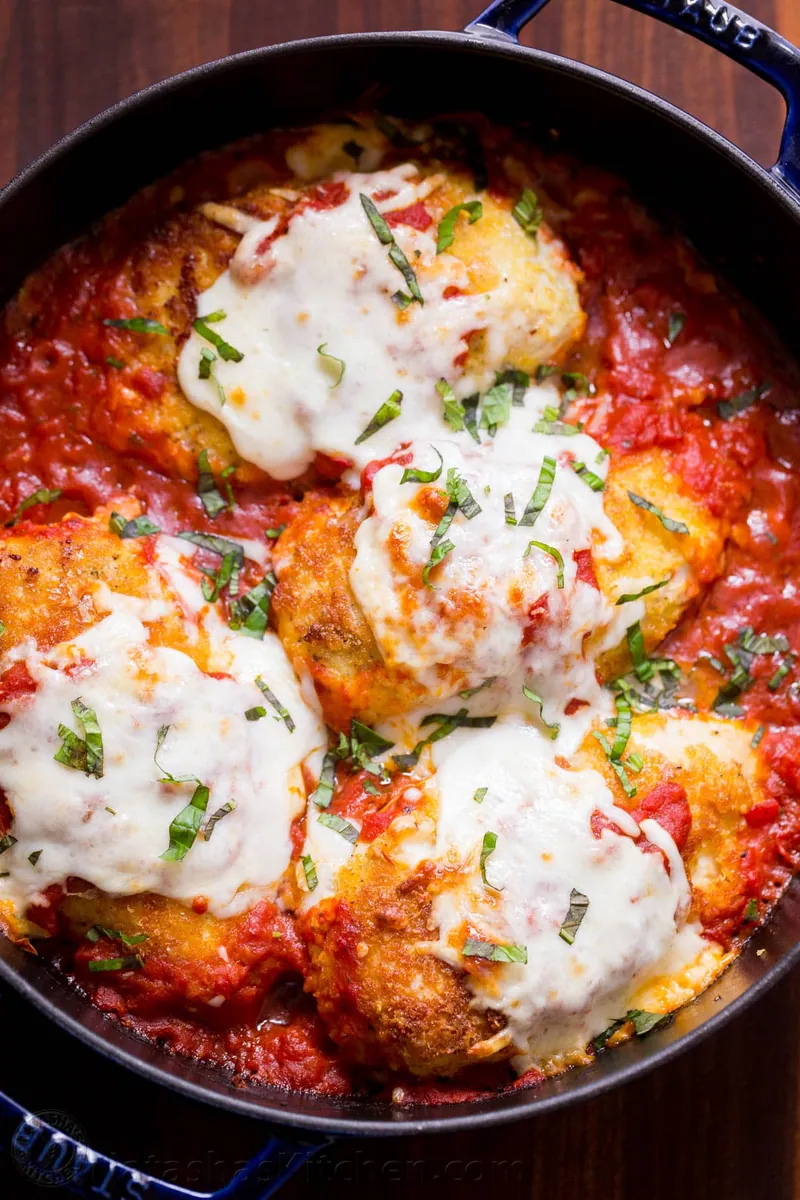Stuffed Chicken Parmesan