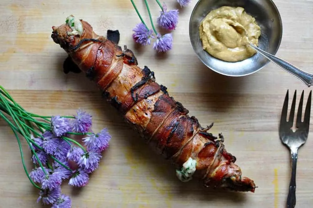 Grilled Stuffed Pork Tenderloin