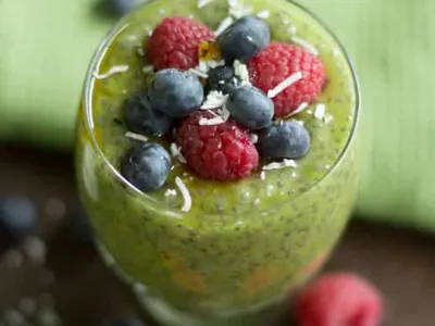 Kiwi Chia Pudding