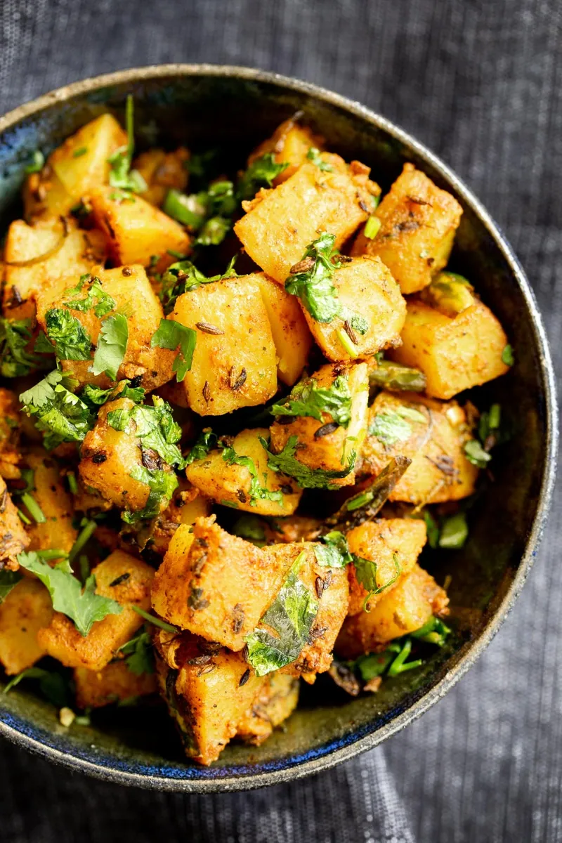 Jeera Aloo Potatoes