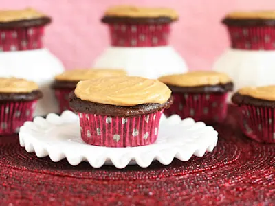 Chocolate Cupcakes with butter