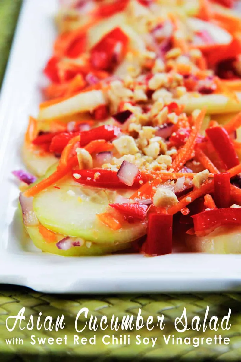 Cucumber Salad with Chili Vinaigrette
