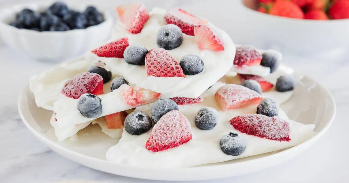 Berry Yogurt Bark
