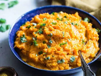 Curried Mashed Sweet Potatoes