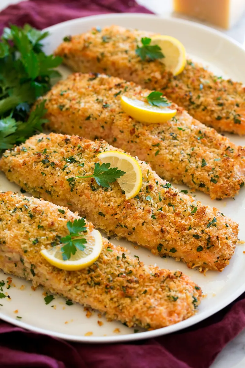 Parmesan Crusted Salmon