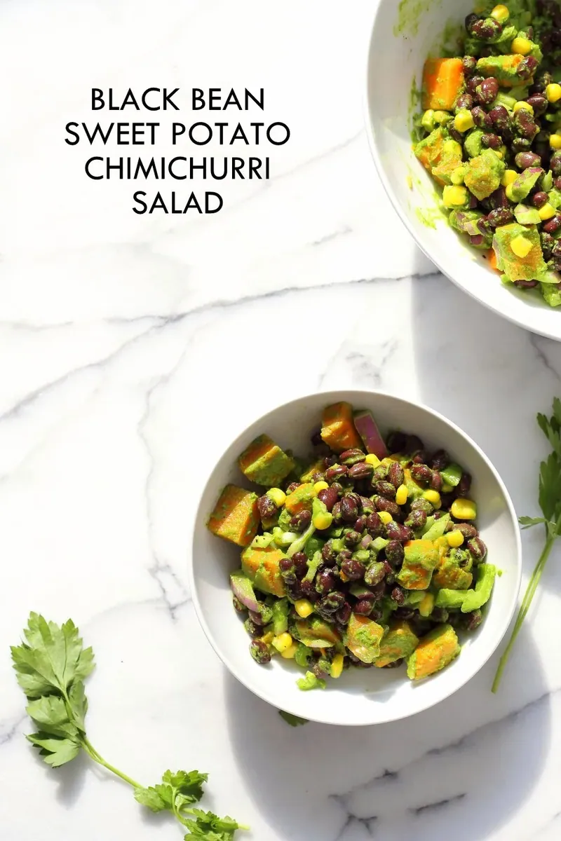 Black Bean Sweet Potato Salad
