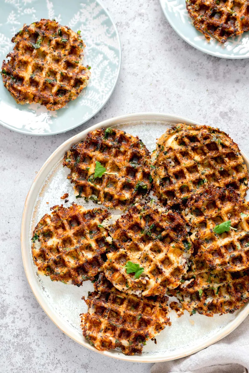 Potato Quinoa Waffles