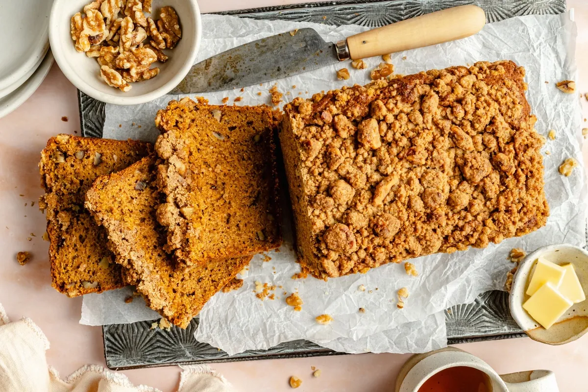 Maple Walnut Squash Bread