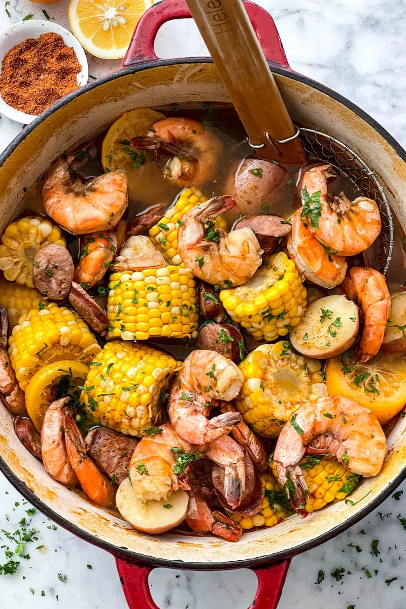 Old Bay Shrimp Boil