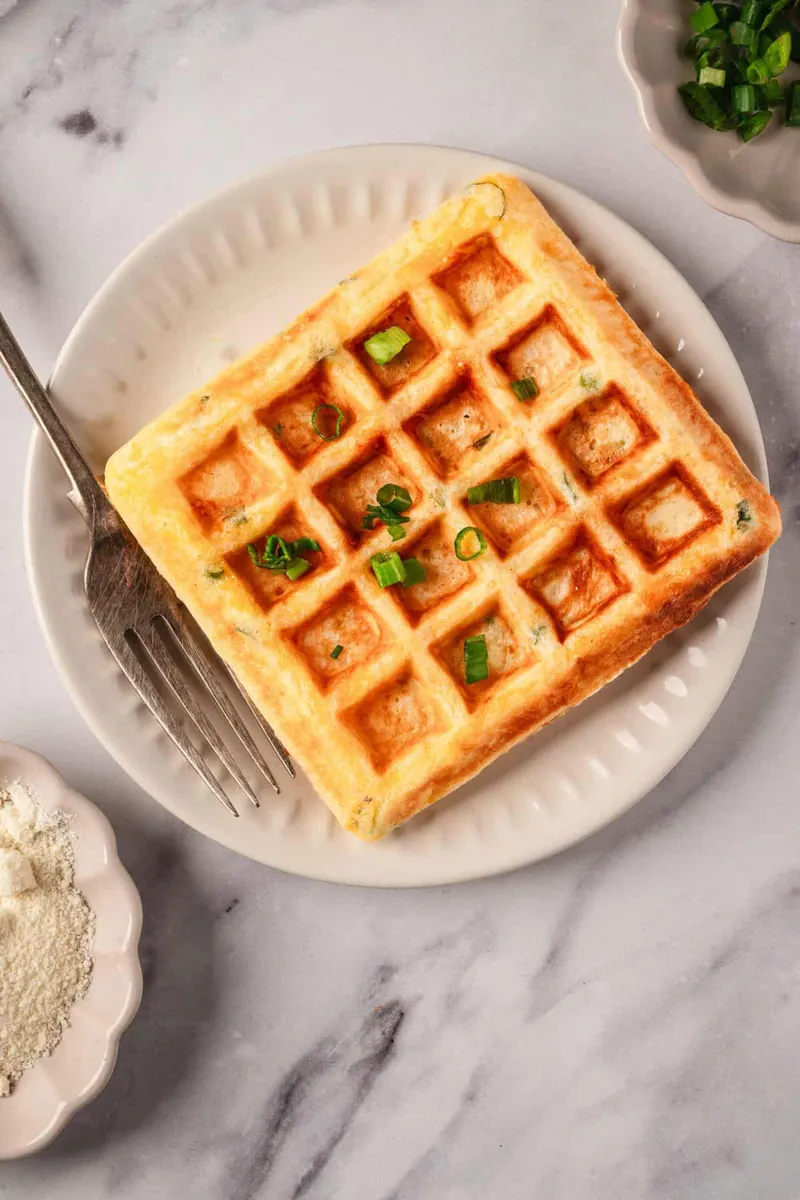 Savory Cheese Waffles