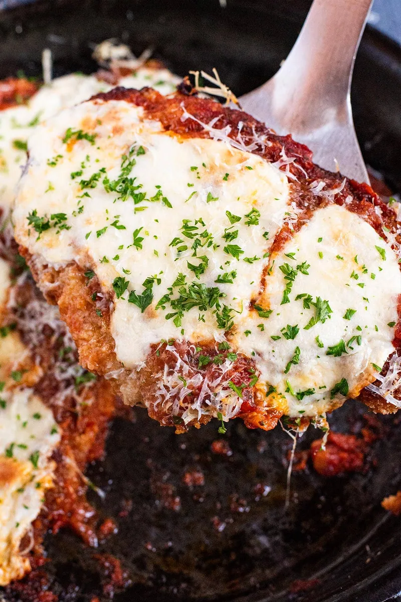 Skillet Chicken Parmesan