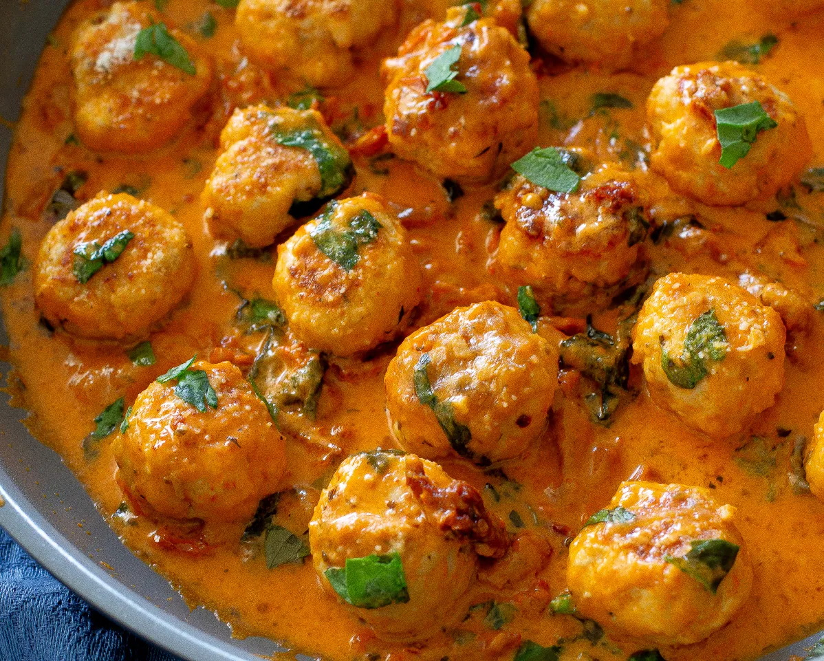 Chicken Marry Me Meatballs