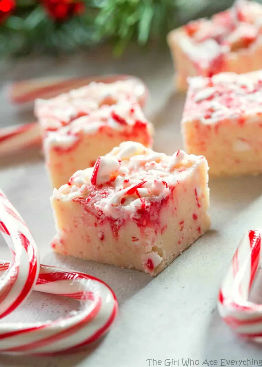 Candy Cane Fudge