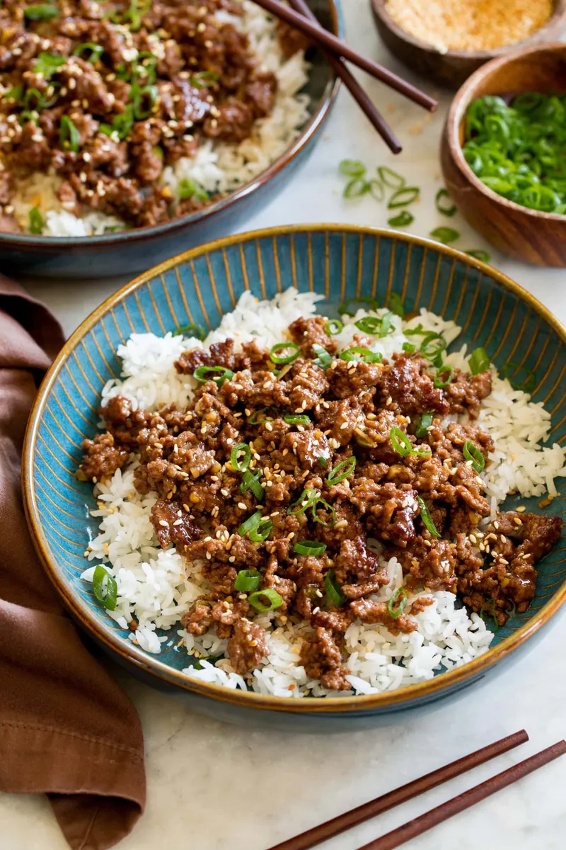 Korean Beef Bowls