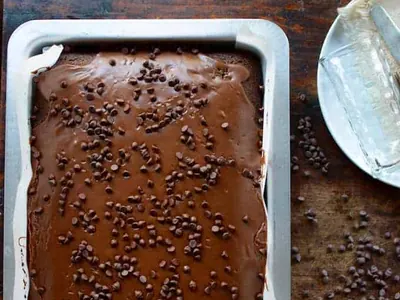 Chocolate Chai Zucchini Cake