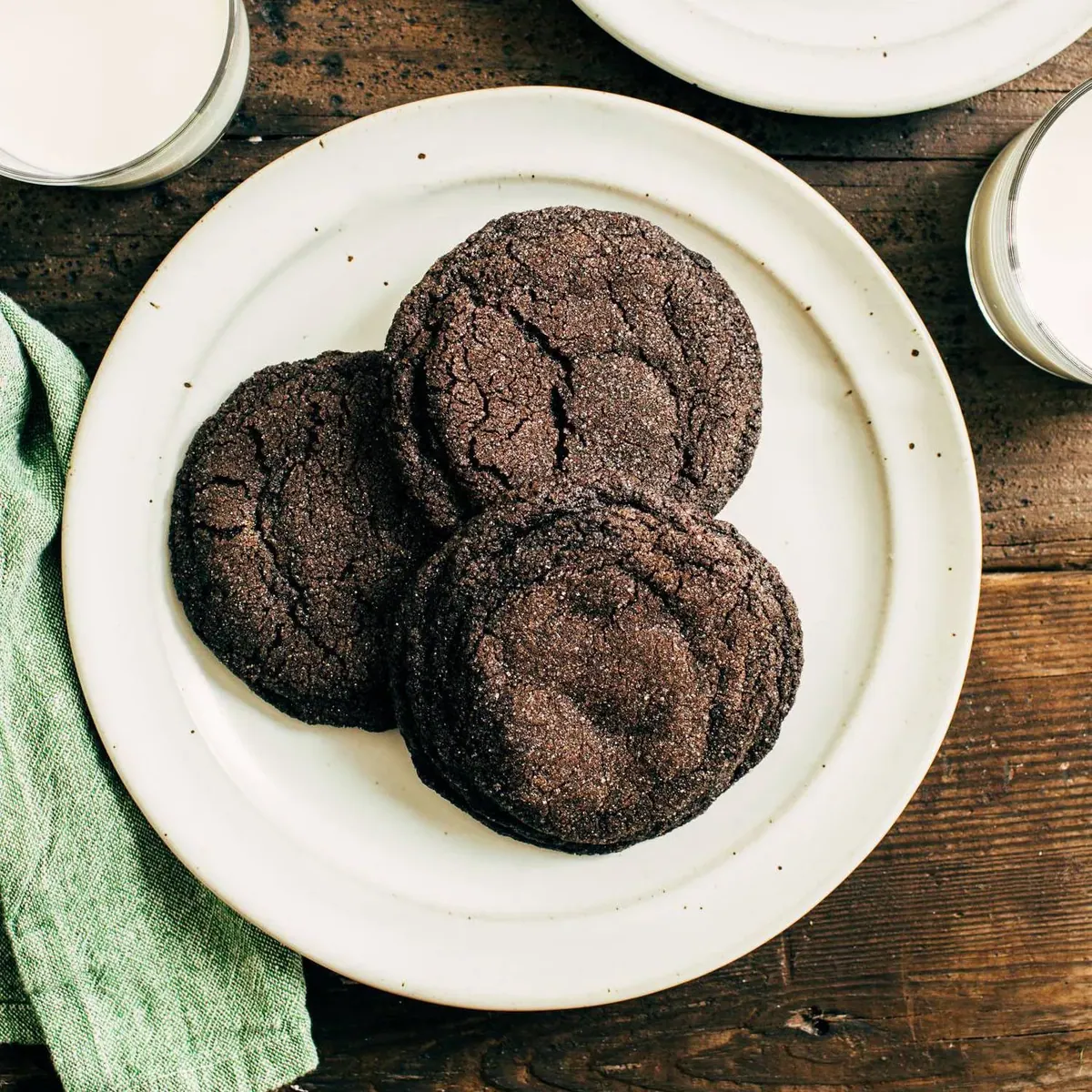 Chocolate Brown Sugar Cookies