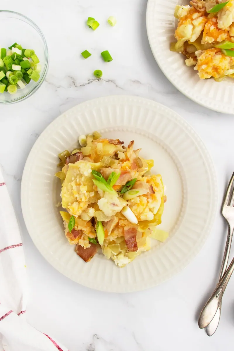 Slow Cooker Pierogi Casserole