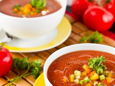 Fresh Tomato Gazpacho