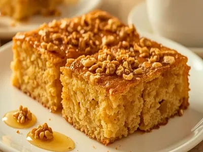 Honey Walnut Cake