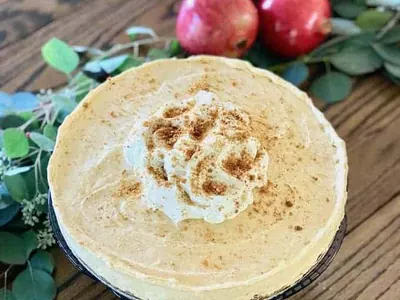 No-Bake Pumpkin Chipotle Cheesecake