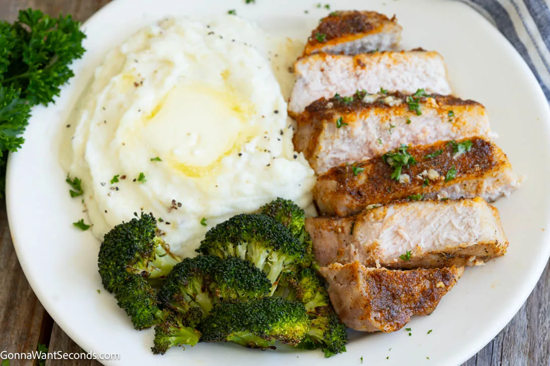 Baked Pork Chops with butter