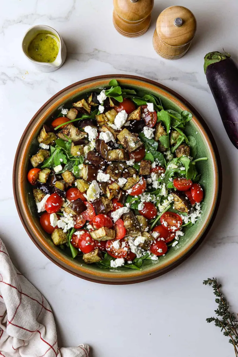 Mediterranean Eggplant Salad