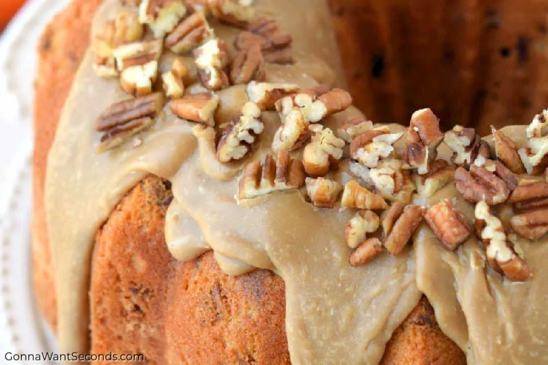 Bourbon Pecan Pound Cake