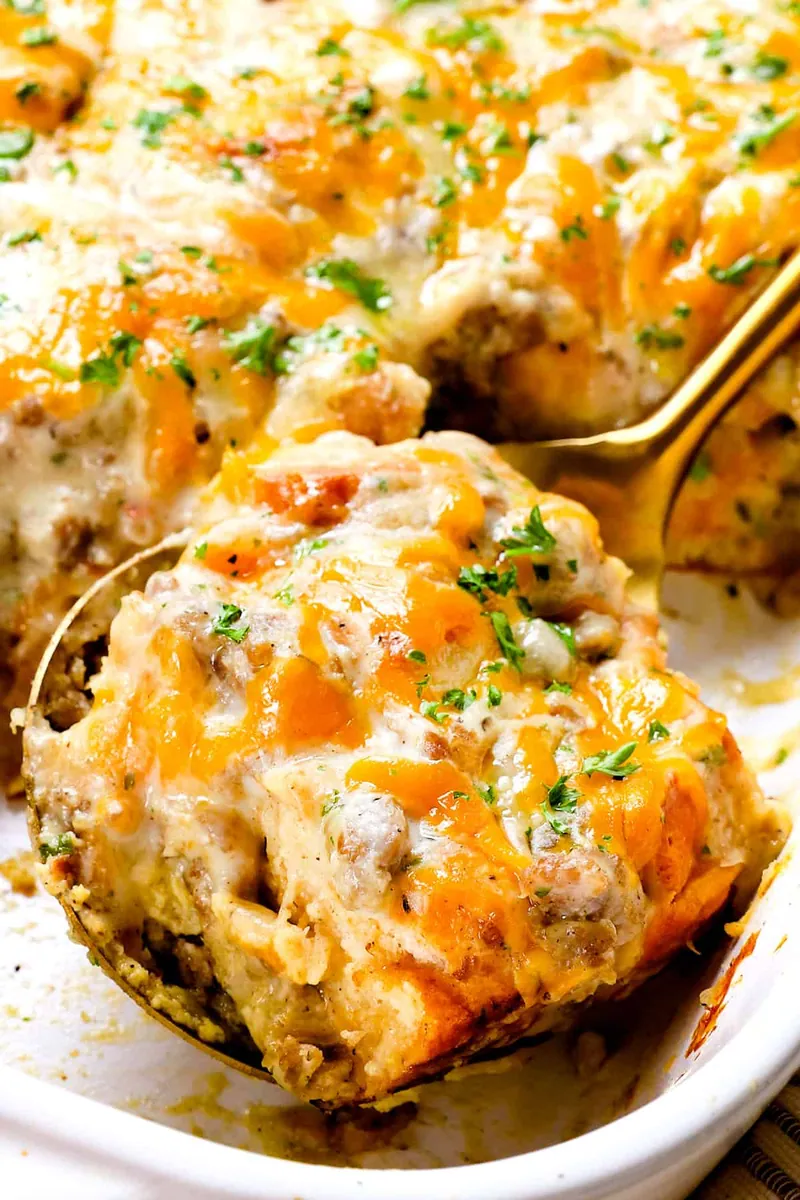 Biscuits and Gravy Casserole