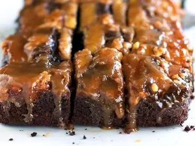 Chocolate Peanut Butter Banana Cake