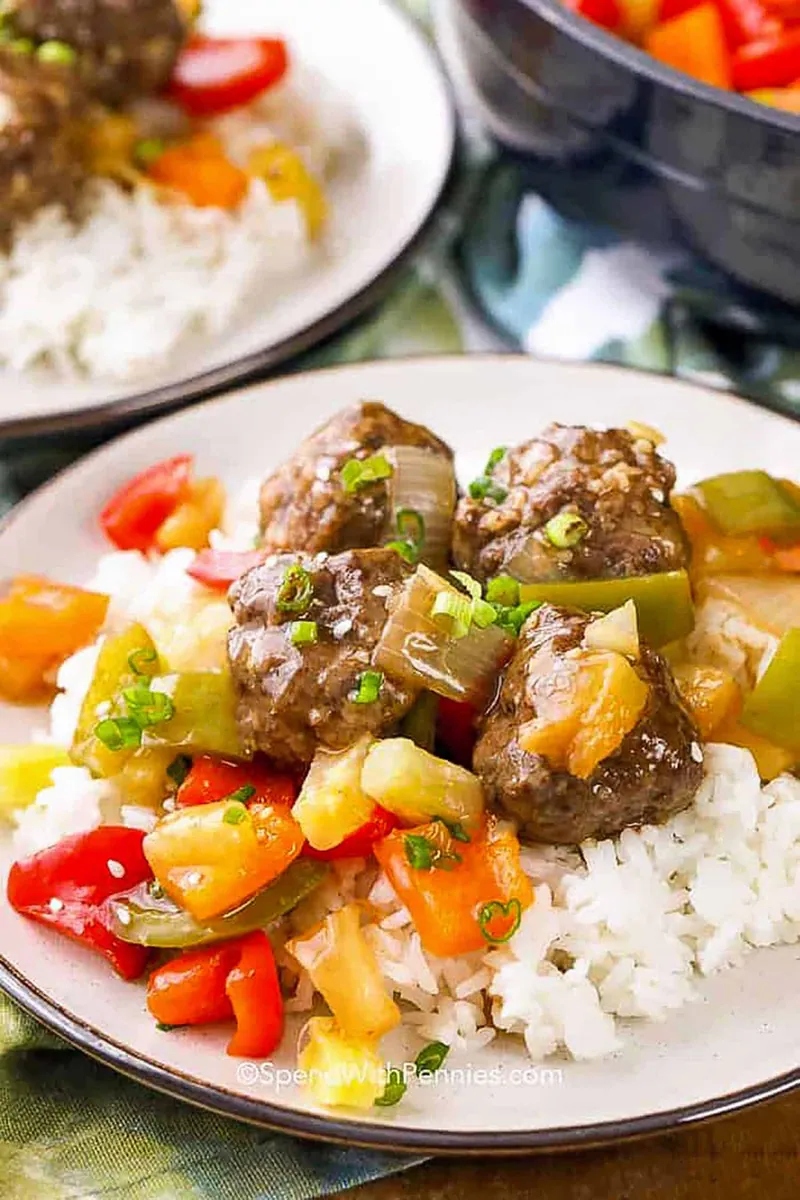 Hawaiian Meatballs