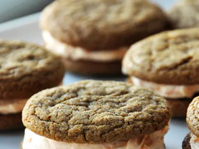 Ginger Cookie Sandwiches