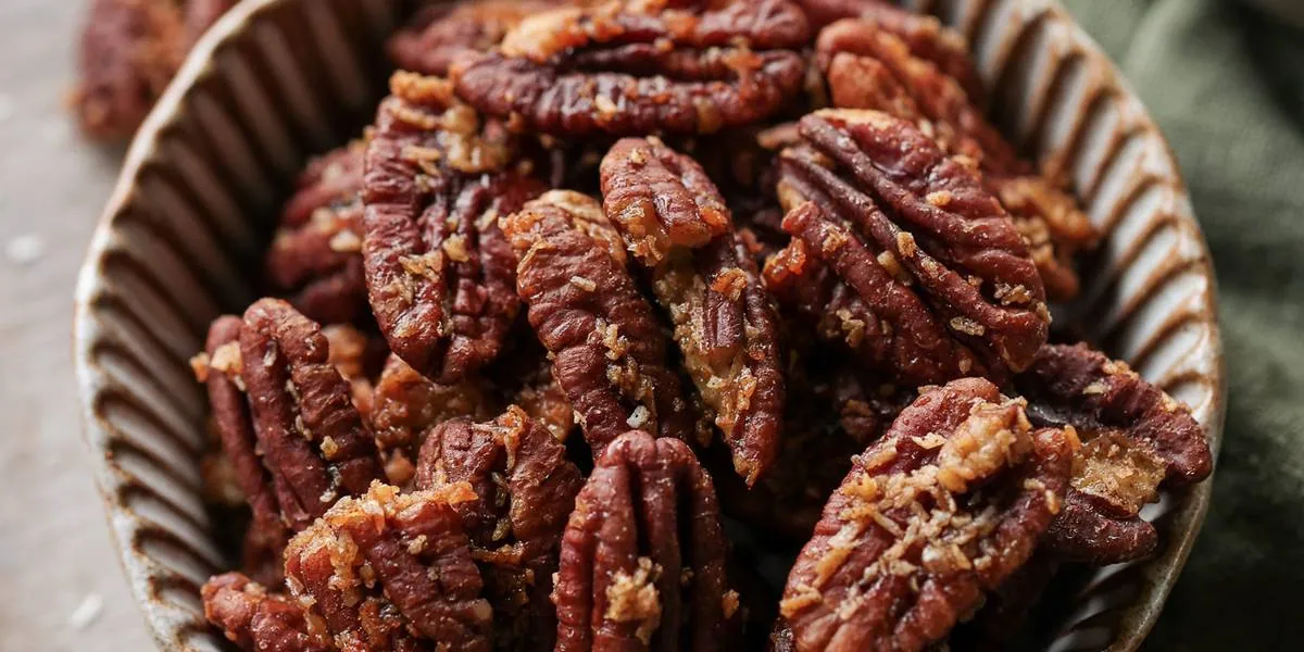 Candied Coconut Pecans