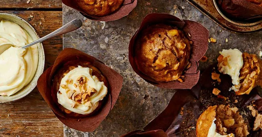 Celeriac Hazelnut Muffins