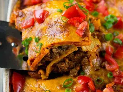 Beef Enchilada Casserole