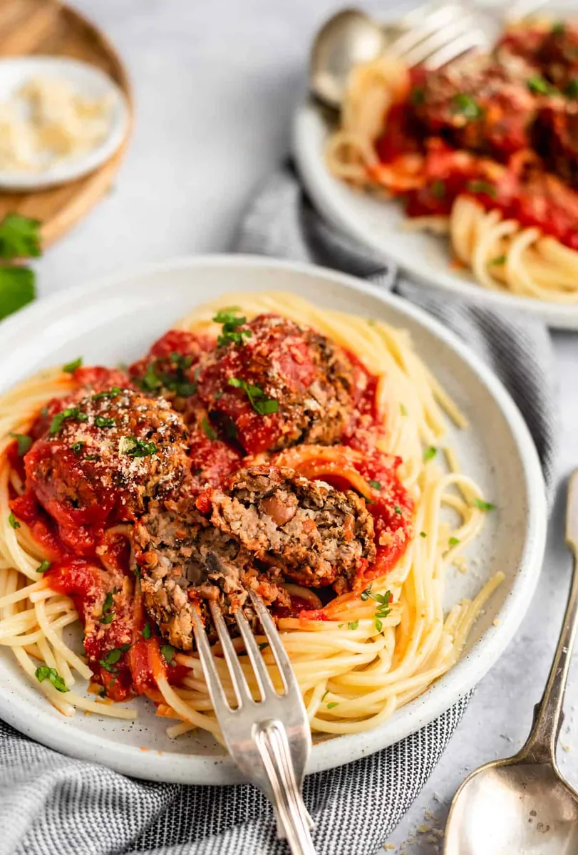 Baked Chickpea Meatballs