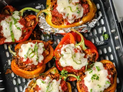 Air Fryer Stuffed Peppers
