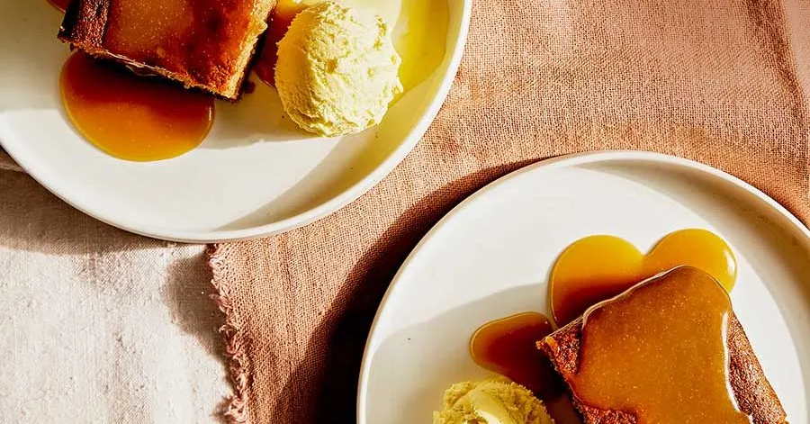 Banana Sticky Toffee Pudding