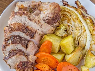Corned Turkey and Cabbage
